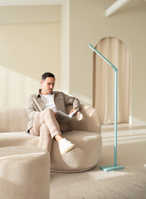 lukuli Lounge - Kabellose Design Stehleuchte - türkis